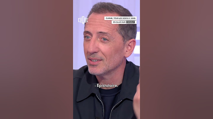 Le jour où Gad Elmaleh a arrêté l'alcool : "Ça va faire 3 ans" - CANAL+