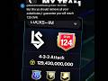 WHATS OVR 124 🔥 #eafc #fifa #FIFAMOBILE #eafcmobile #shorts