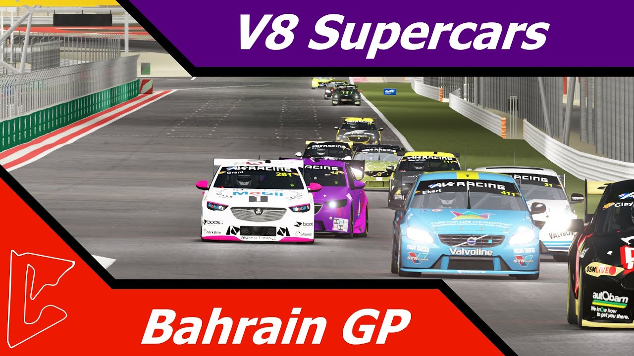 AK Racing V8 Supercars Season 11 Round 2 - Race 3 (Uncut) [Highlights ...
