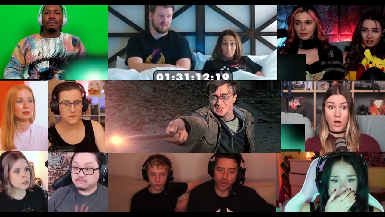 Harry Potter and the Deathly Hallows: Part 2 Mashup Reaction