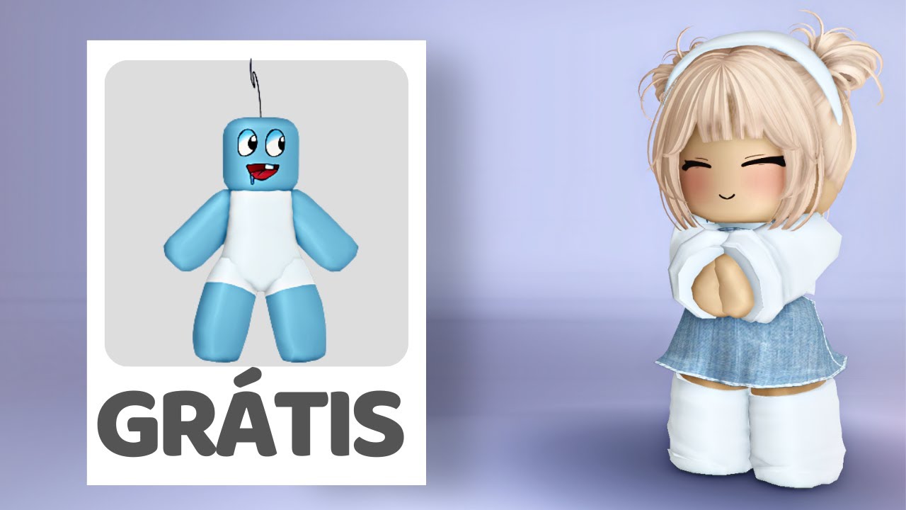 COMO FICAR PEQUENO GRÁTIS NO ROBLOX! NOVO MINI AVATAR - roblox itens gratis  