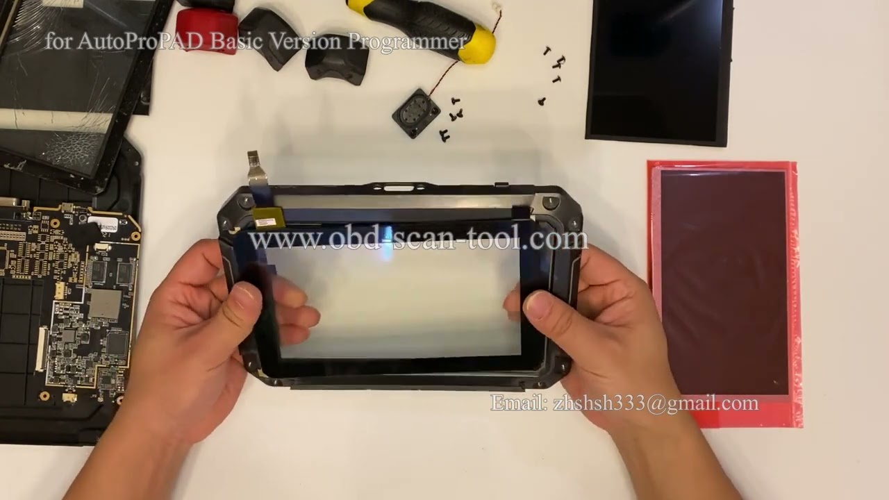 LCD and Touch Screen Digitizer Replacement for XTOOL AutoProPAD