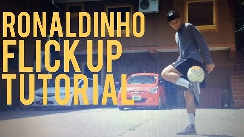 Learn From A Pro! - Ronaldinho Flick Up/Pendulum + Hamstring Catch Tutorial