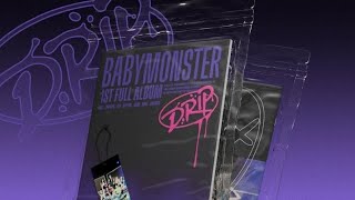 Unboxing Babymonster - Drip [Zip lock version]