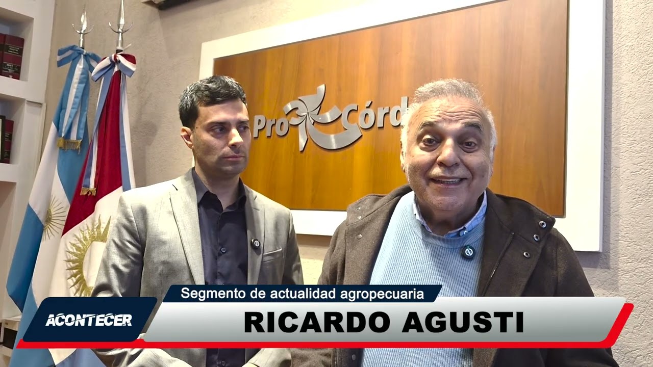 Micro agropecuario con Ricardo y Felipe Agusti