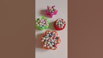 Beads reverse flower set|cookie cutter set pearl reverse beutiful|colourful moti reverse nice video