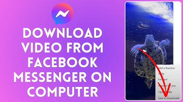 How to Download Video From Facebook Messenger to Computer (2024) | Messenger Tutorial