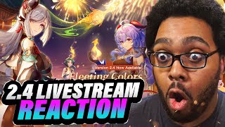 2.4 LIVESTREAM REACTION (LANTERN RITE, SHENHE, ENKANOMIYA) | Genshin Impact