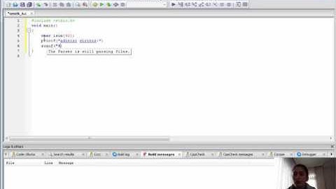 c programlama dilinde örnek6 Kullanıcının adını öğrenip ekrana yazan programı yazdırma
