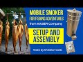 Mobile Smoker for Fishing Adventures from KAISER Company - SetUp and Assembly