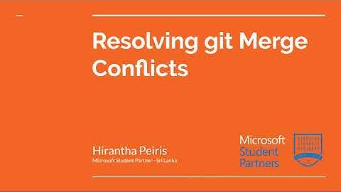Resolving Git Merge Conflicts In Sinhala