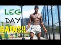 THE NO GYM BEGINNER LEG CALISTHENICS CIRCUIT ROUTINE! | IF IT BURNS IT WORKS!