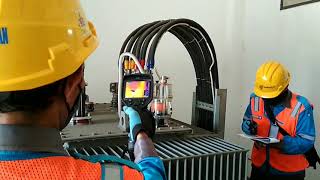 Mendeteksi panas dengan infrared thermograpy pada trafo TM, panel cubikle dan Lvmdp. screenshot 4