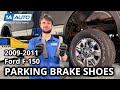 How to Replace Parking Brake Shoes 2009-2011 Ford F-150
