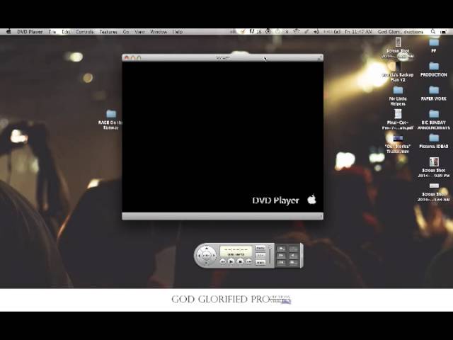 mac dvd player video clips
