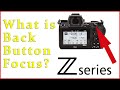 What is Back Button Focus?