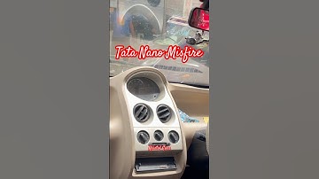 Misfire in Tata Nano lx 2012 model #shorts #cars #tatanano #tatananocar #tatanano2025 #misfire #car
