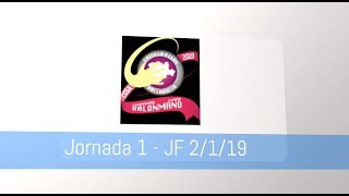 Jornada 1 - JF MADRID 28 - 17 EUSKADI CESA 2019 (2/1/19)