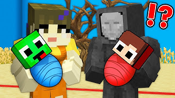 Baby JJ and Mikey were Adopted by FRONT MAN and SQUID GAME DOLL Family in Minecraft - Maizen