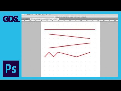 Draw Straight Lines In Adobe Photoshop