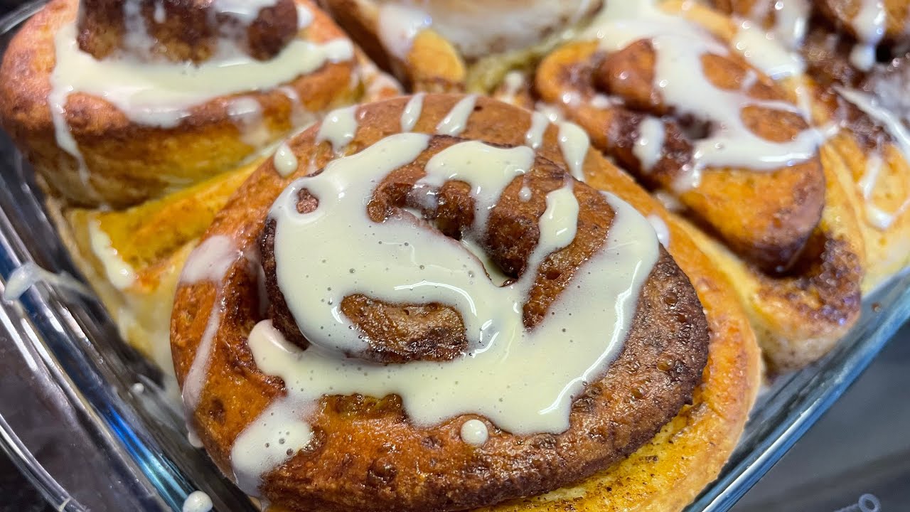 @اشهى الاكلات مع ميسون سينامون رولز بأفخم عجينة رغفة متل القطن وطعم خيااال