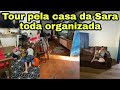 Tour pela casa da sara kellen toda organizadasara organizou toda casa da fazenda