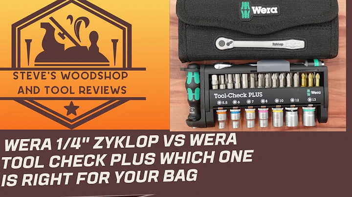 Wera 1/4" Zyklop socket set vs Wera Tool Check Plus. Which one is right for your bag