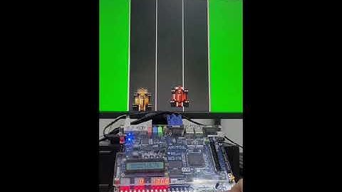 Cargame in FPGA ALTERA FPGA ALTERA DE2-115