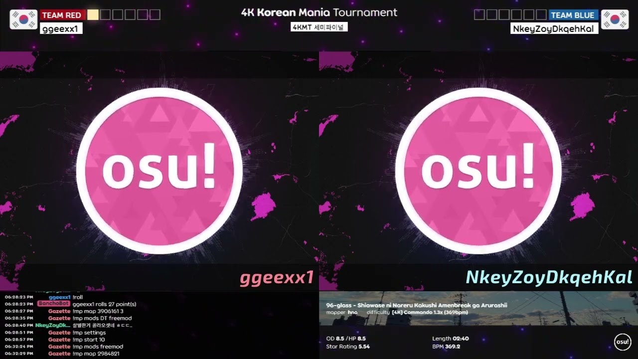 4KMT 세미파이널 : ggeexx1 vs NKeyZoyDkqehKal