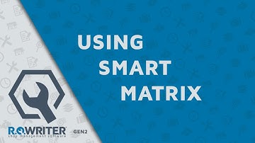 Using Smart Matrix at Point of Sale