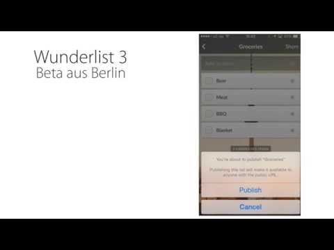 Wunderlist 3 (beta)
