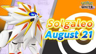 Solgaleo Character Spotlight Pokemon UNITE