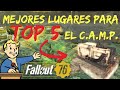 FALLOUT 76 - TOP 5 MEJORES LUGARES PARA EL CAMP