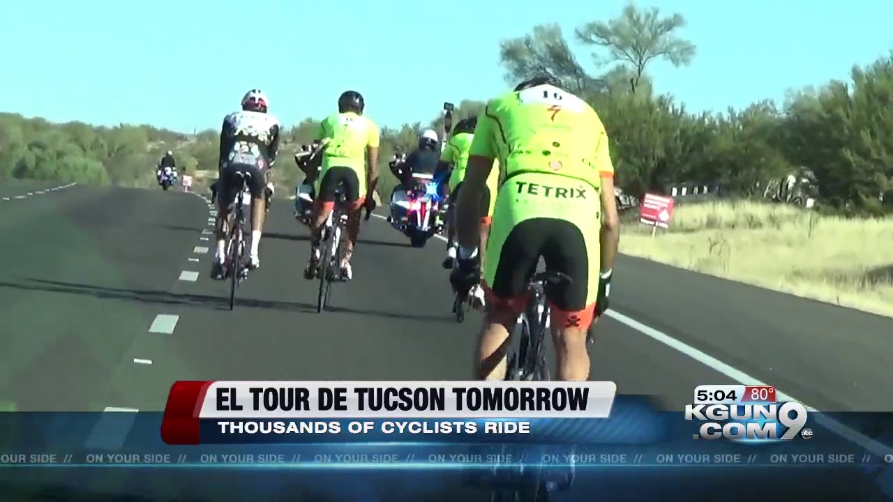 Road closures, traffic detours for El Tour de Tucson YouTube