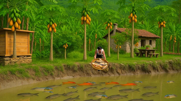 Young CEO Leaves City for Forest: Renovates Home, Grows Veggies & Raises Fish for Self-Sufficiency