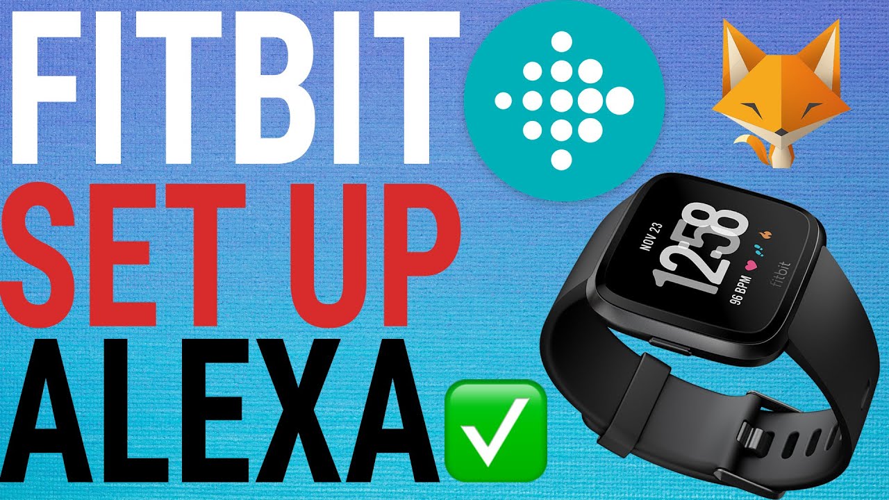 fitbit versa 2 alexa setup