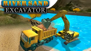 River Sand Excavator Simulator Android Gameplay HD screenshot 5