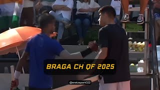 Braga Challenger 2025 QF: Luka Mikrut vs. Sumit Nagal [Q] Condensed Match screenshot 5