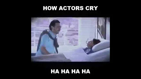 This is How Actors cry in a sad scene! - DayDayNews