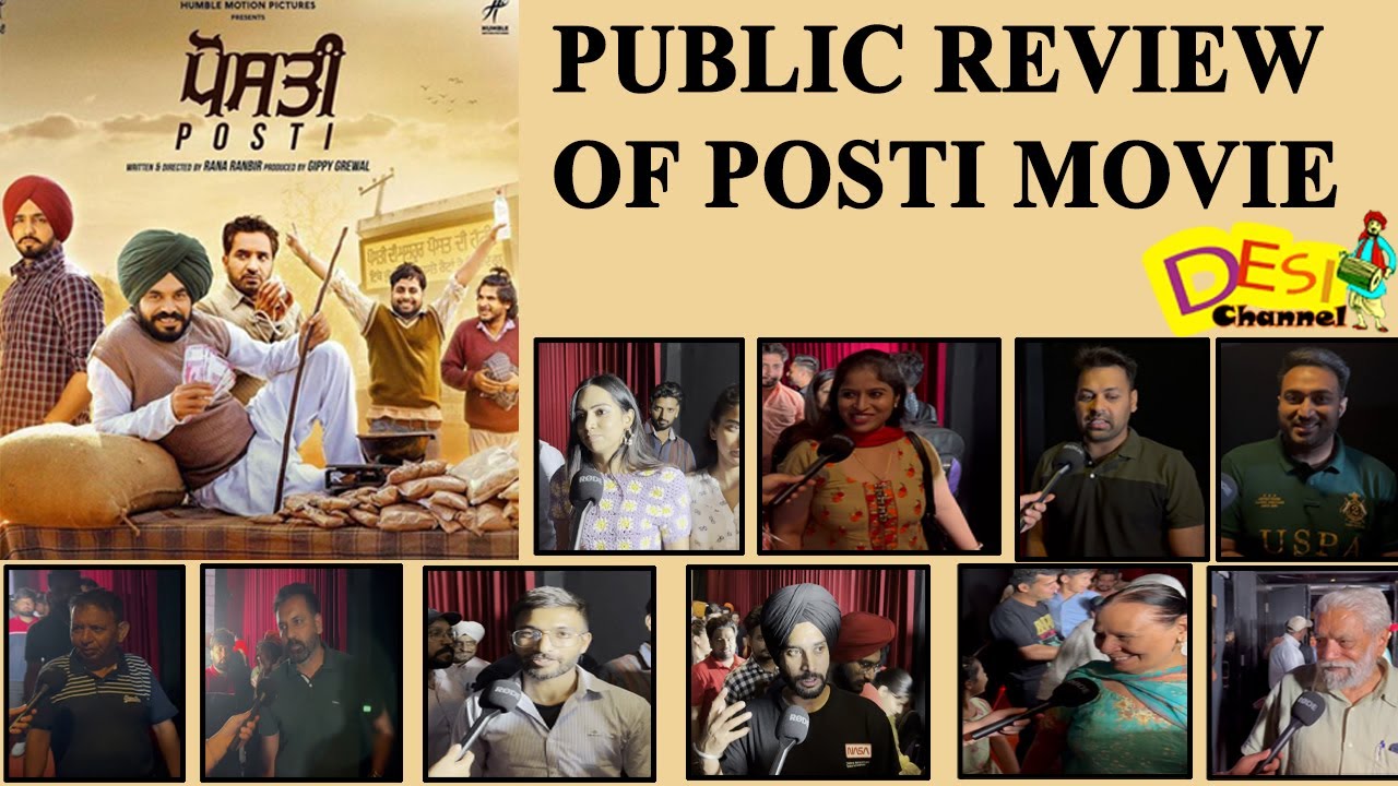 Posti Movie Public Review || Babbal Rai | Rana Ranbir | Prince Kanwaljit Latest Punjabi Movies 2022