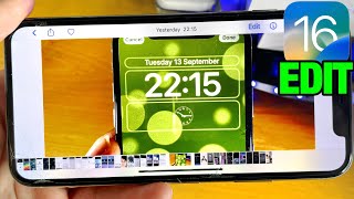 How To Edit Photo in iOS 16!