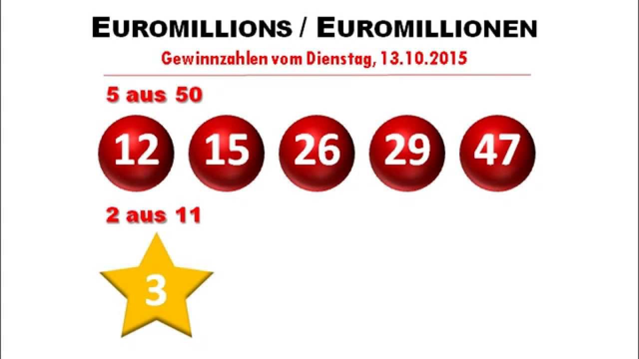 Euromillionen Zahlen