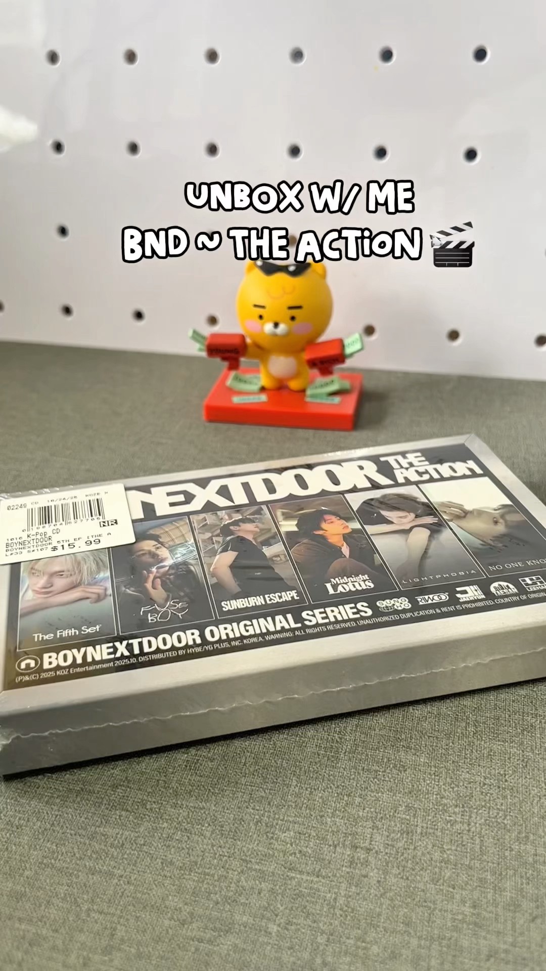 BOYNEXTDOOR Frame Version Unboxing 5th EP The Action #boynextdoor