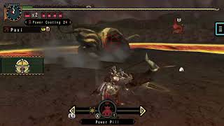 [MHP2G ios] HR9 Rajang (Heroics) 격앙라잔 각왕궁 0분침 몬스터헌터