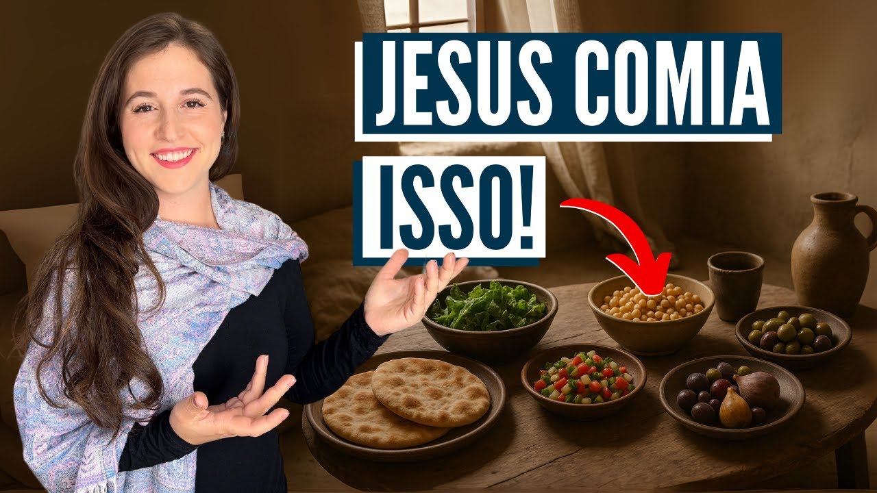 O QUE JESUS REALMENTE COMIA? Israel com Aline