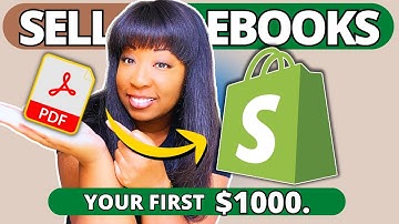 Ebook Shopify Tutorial (How to SELL EBOOKS on Shopify)