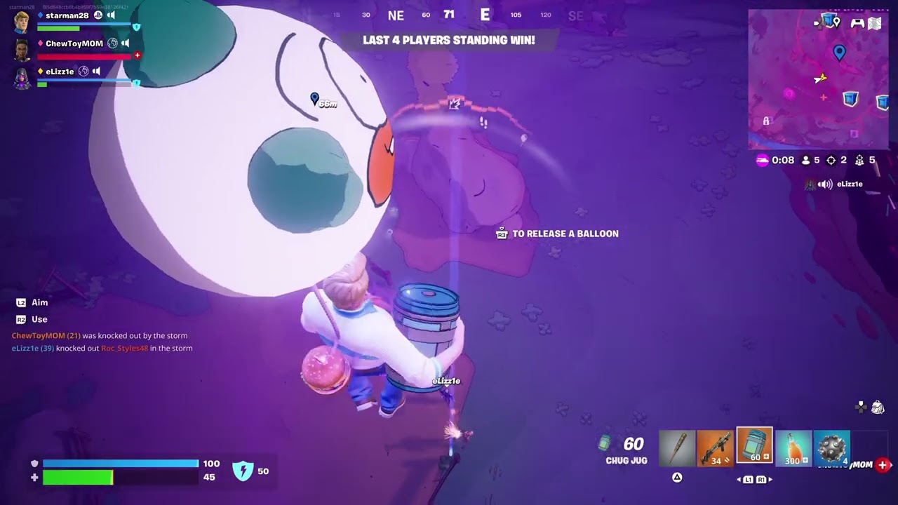 Fortnite A lot of nice and polite people.Until I throw a pulse grenade.Another victory.