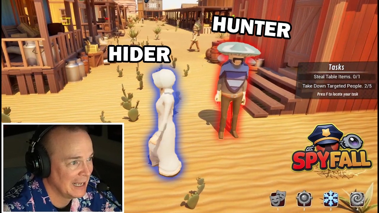 SPY FALL - Mr Sark W/ GassyMexican, Bruce, NFEN, Beth & TayderTot