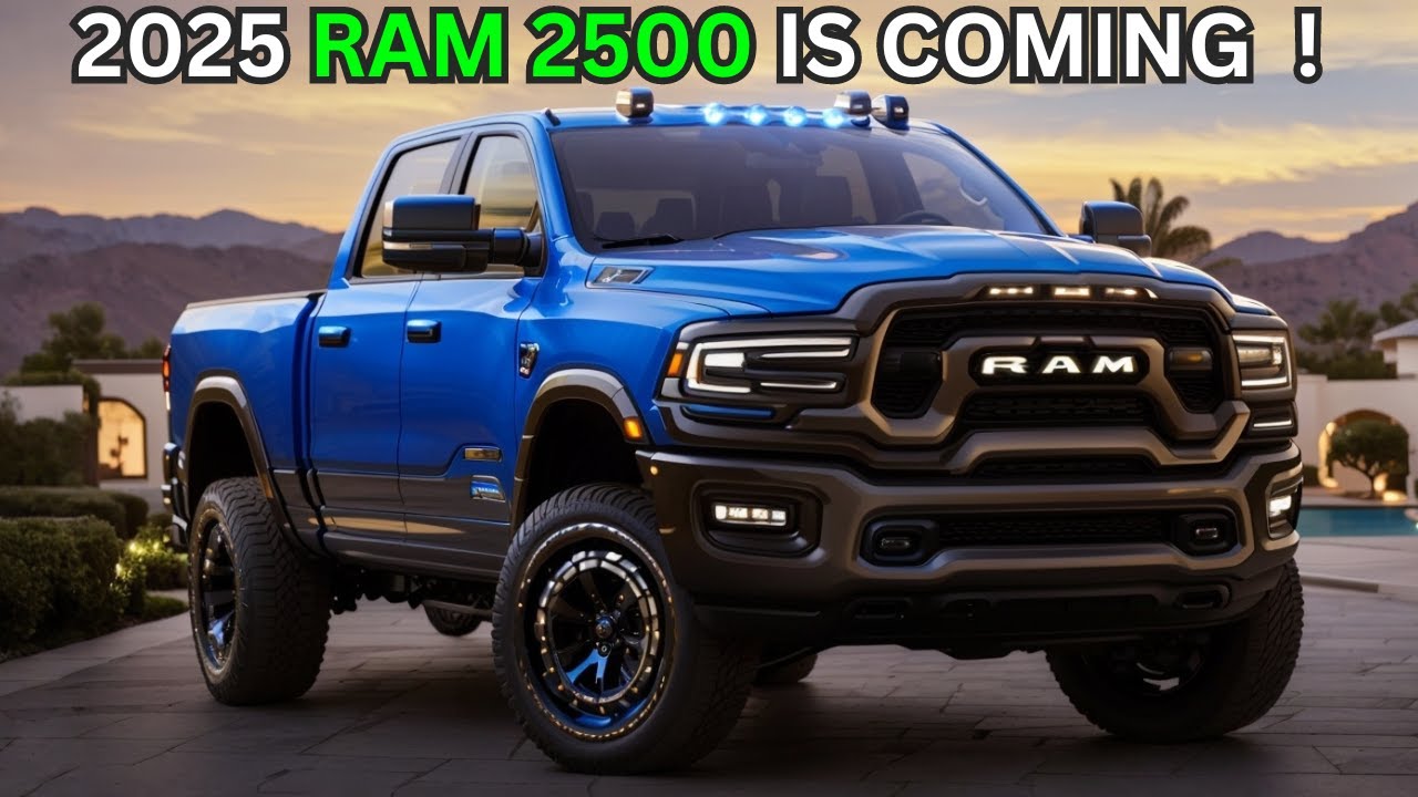 The 2025 Ram 2500 Revitalization Unleashing Performance and Style YouTube