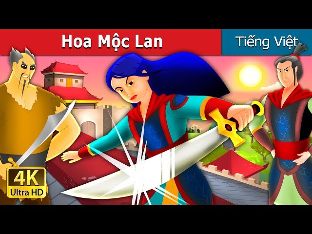 Hoa Mộc Lan | Mulan Part 1 in Vietnam | @VietnameseFairyTales class=